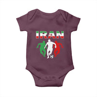 Supporting Iran Soccer Fan Baby Onesie Proud Persian Heritage Gift