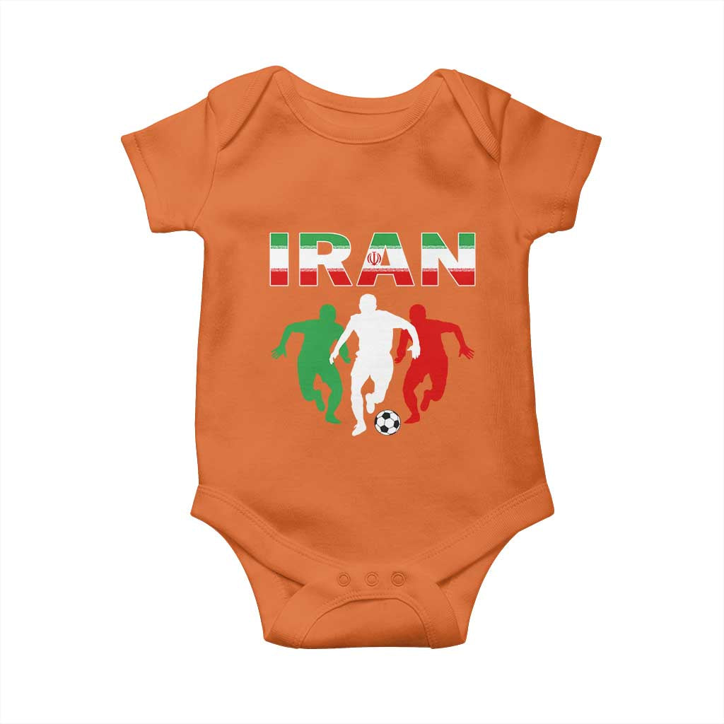 Supporting Iran Soccer Fan Baby Onesie Proud Persian Heritage Gift