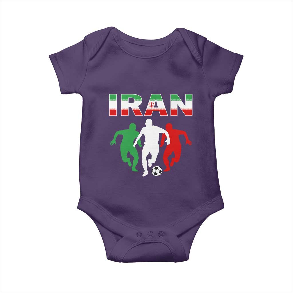 Supporting Iran Soccer Fan Baby Onesie Proud Persian Heritage Gift