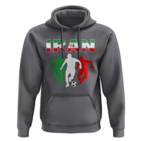 Supporting Iran Soccer Fan Hoodie Proud Persian Heritage Gift