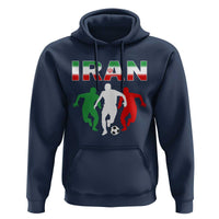 Supporting Iran Soccer Fan Hoodie Proud Persian Heritage Gift