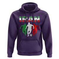 Supporting Iran Soccer Fan Hoodie Proud Persian Heritage Gift