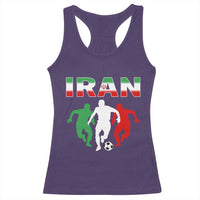 Supporting Iran Soccer Fan Racerback Tank Top Proud Persian Heritage Gift