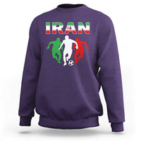 Supporting Iran Soccer Fan Sweatshirt Proud Persian Heritage Gift