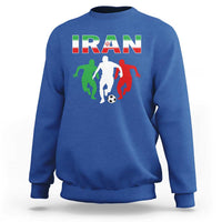 Supporting Iran Soccer Fan Sweatshirt Proud Persian Heritage Gift