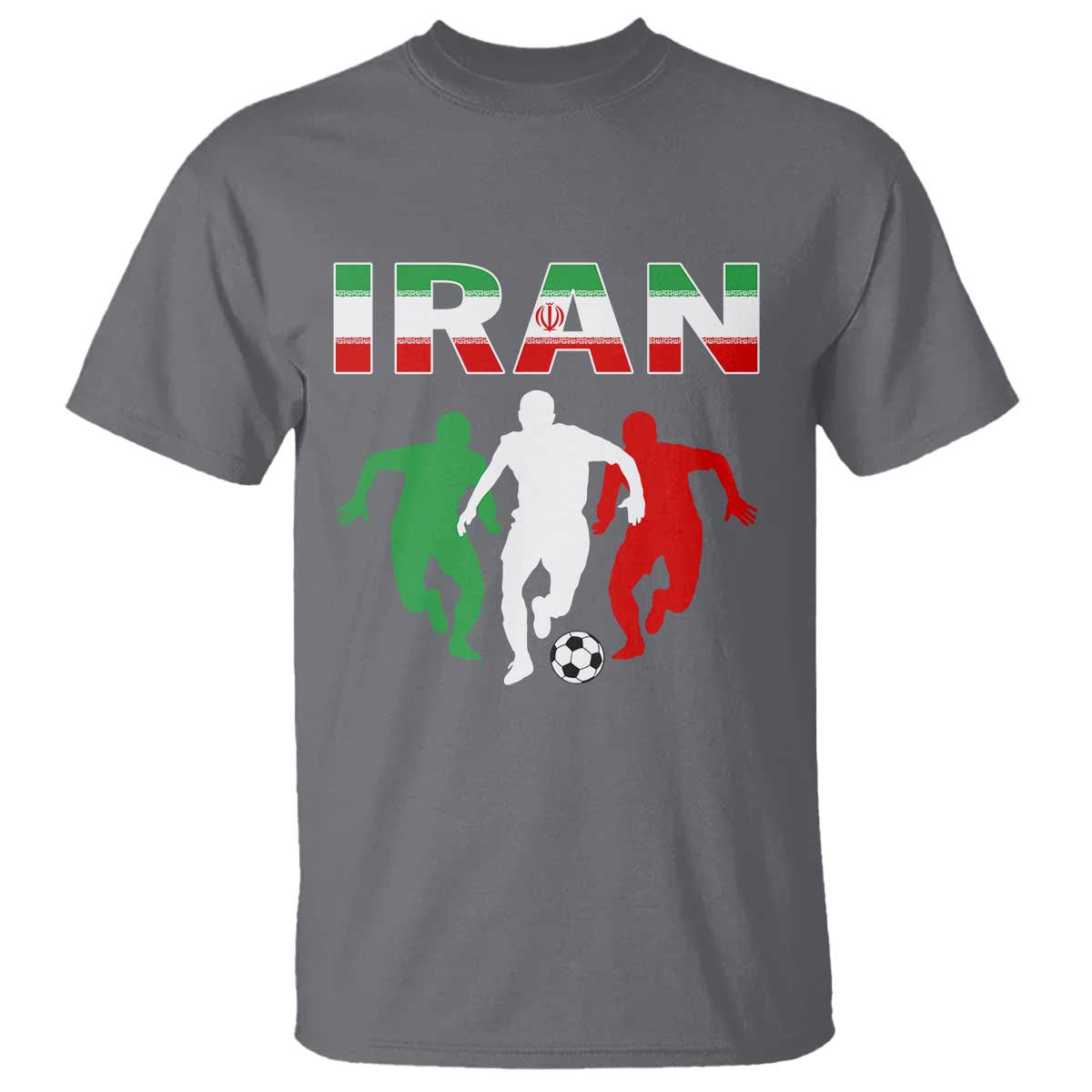 Supporting Iran Soccer Fan T Shirt Proud Persian Heritage Gift