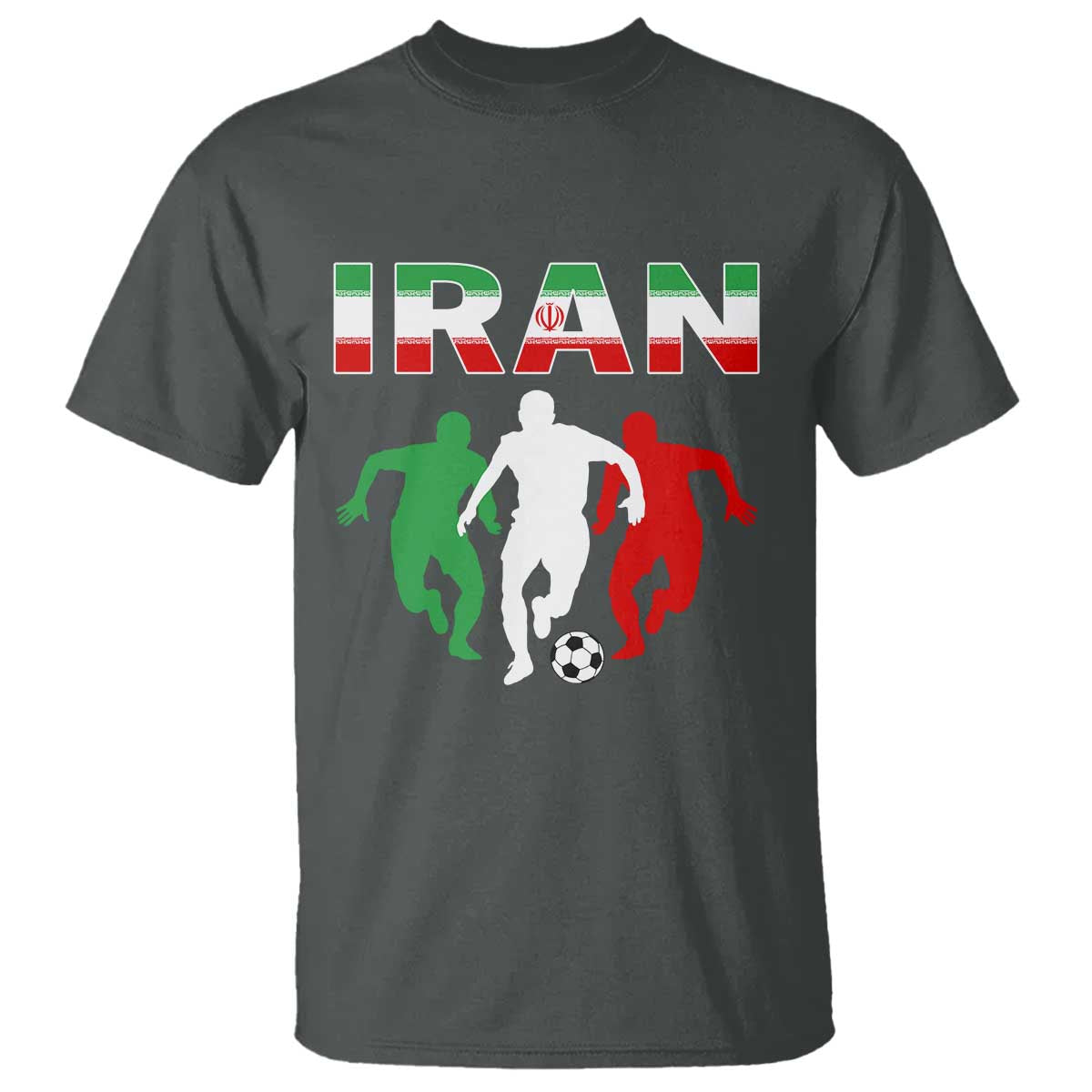 Supporting Iran Soccer Fan T Shirt Proud Persian Heritage Gift