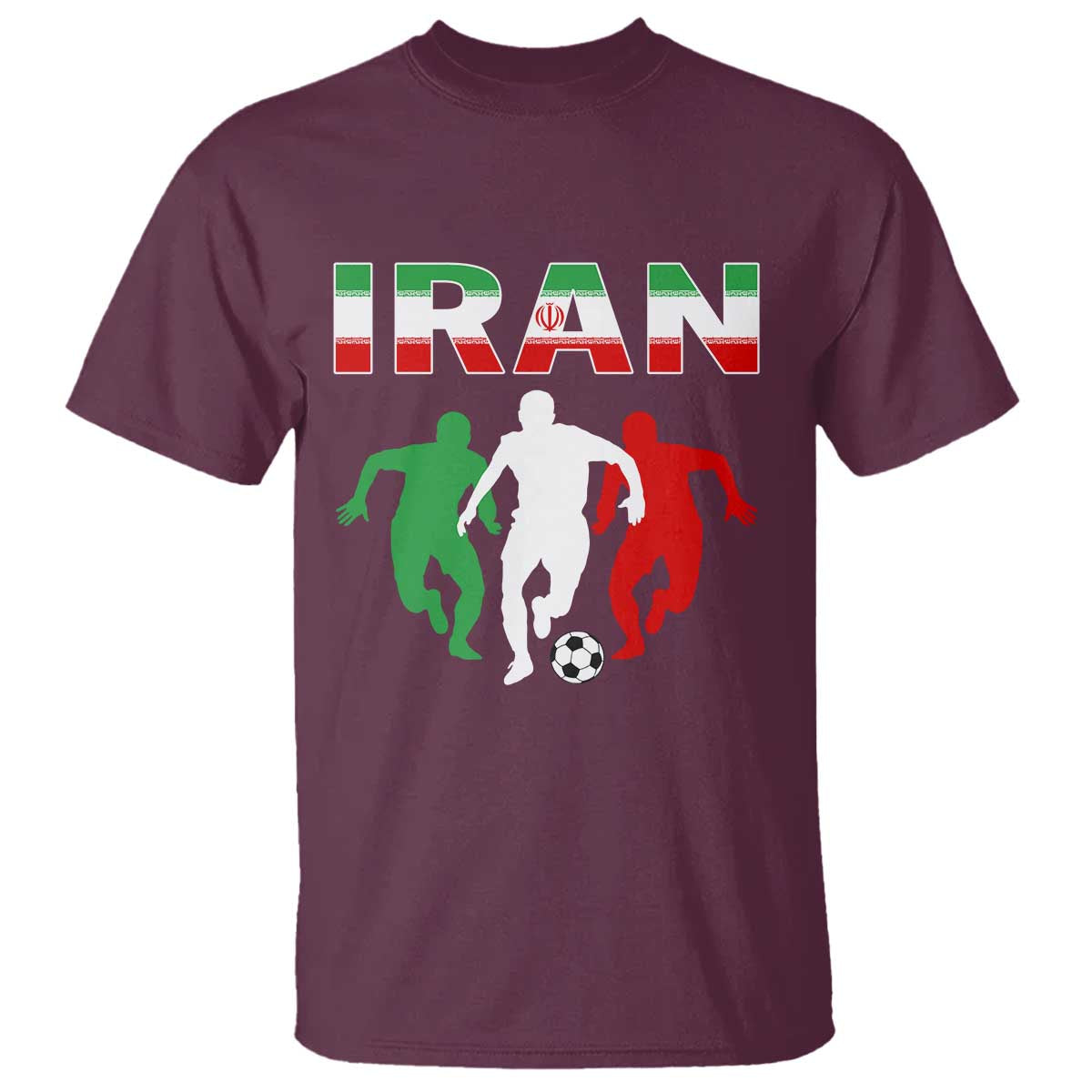 Supporting Iran Soccer Fan T Shirt Proud Persian Heritage Gift