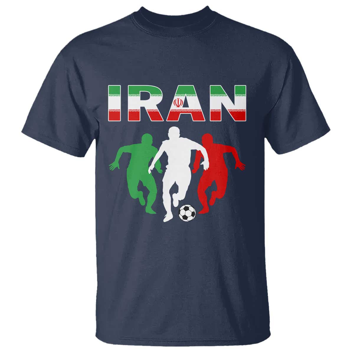 Supporting Iran Soccer Fan T Shirt Proud Persian Heritage Gift