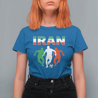 Supporting Iran Soccer Fan T Shirt For Women Proud Persian Heritage Gift