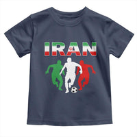 Supporting Iran Soccer Fan Toddler T Shirt Proud Persian Heritage Gift