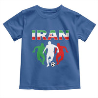 Supporting Iran Soccer Fan Toddler T Shirt Proud Persian Heritage Gift