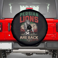 Proud Iran Soccer Fan Gift Spare Tire Cover Persian Lions Are Back