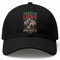 Proud Iran Soccer Fan Gift Baseball Cap Persian Lions Are Back