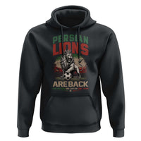 Proud Iran Soccer Fan Gift Hoodie Persian Lions Are Back