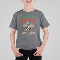 Proud Iran Soccer Fan Gift T Shirt For Kid Persian Lions Are Back