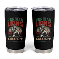 Proud Iran Soccer Fan Gift Tumbler Cup Persian Lions Are Back