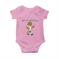 Funny Persian Lion Soccer Fan Gift Baby Onesie Off To Watch Iran