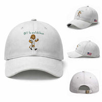 Funny Persian Lion Soccer Fan Gift Baseball Cap Off To Watch Iran