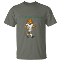 Funny Persian Lion Soccer Fan Gift T Shirt Off To Watch Iran
