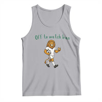 Funny Persian Lion Soccer Fan Gift Tank Top Off To Watch Iran