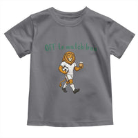 Funny Persian Lion Soccer Fan Gift Toddler T Shirt Off To Watch Iran