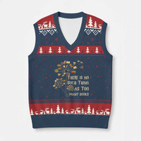 There Is No Such Thing As Too Many Books V-Neck Knit Sweater Vest Book Lover - Wonder Print Shop