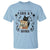 Easily Distracted By Cats And Books T Shirt Funny Book Kitty Lover - Wonder Print Shop
