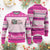 Easily Distracted By Cats And Books Ugly Christmas Sweater Lazy Kitty Book Lover - Wonder Print Shop
