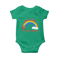 Take A Look It Is In A Book Baby Onesie Cute Rainbow Book Educational Quote - Wonder Print Shop