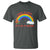 Take A Look It Is In A Book T Shirt Cute Rainbow Book Educational Quote - Wonder Print Shop