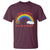 Take A Look It Is In A Book T Shirt Cute Rainbow Book Educational Quote - Wonder Print Shop