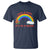 Take A Look It Is In A Book T Shirt Cute Rainbow Book Educational Quote - Wonder Print Shop