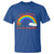Take A Look It Is In A Book T Shirt Cute Rainbow Book Educational Quote - Wonder Print Shop