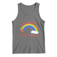 Take A Look It Is In A Book Tank Top Cute Rainbow Book Educational Quote - Wonder Print Shop