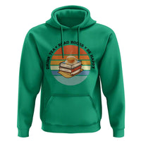 Drink Tea Read Books Be Happy Hoodie Book Worm Tea Cup - Wonder Print Shop