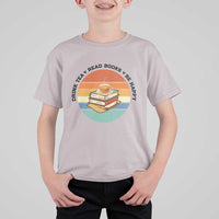 Drink Tea Read Books Be Happy T Shirt For Kid Book Worm Tea Cup - Wonder Print Shop