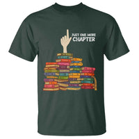 Just One More Chapter T Shirt Funny Book Lover - Wonder Print Shop