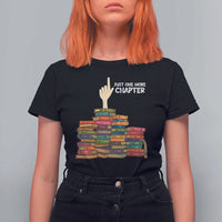 Just One More Chapter T Shirt For Women Funny Book Lover - Wonder Print Shop