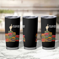 Just One More Chapter Tumbler Cup Funny Book Lover