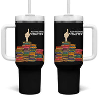 Just One More Chapter Tumbler With Handle Funny Book Lover