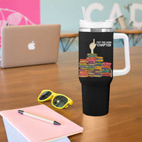 Just One More Chapter Tumbler With Handle Funny Book Lover