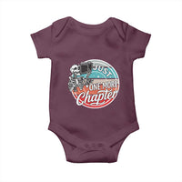 Just One More Chapter Baby Onesie Funny Skeleton Reading Book - Wonder Print Shop