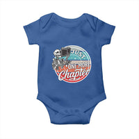 Just One More Chapter Baby Onesie Funny Skeleton Reading Book - Wonder Print Shop