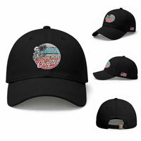 Just One More Chapter Baseball Cap Funny Skeleton Reading Book