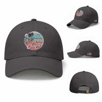 Just One More Chapter Baseball Cap Funny Skeleton Reading Book