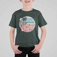 Just One More Chapter T Shirt For Kid Funny Skeleton Reading Book - Wonder Print Shop