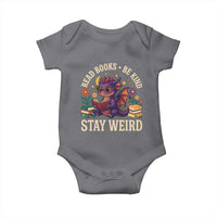 Dragon Read Book Baby Onesie Funny Read Books Be Kind Stay Weird - Wonder Print Shop
