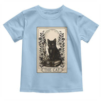 Funny The Cat Book Toddler T Shirt Kitty Lover Tarot Card - Wonder Print Shop