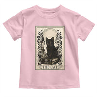 Funny The Cat Book Toddler T Shirt Kitty Lover Tarot Card - Wonder Print Shop